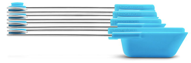 Illustration for article titled Self-Leveling Measuring Spoons So You Never Have to Mess With a Knife